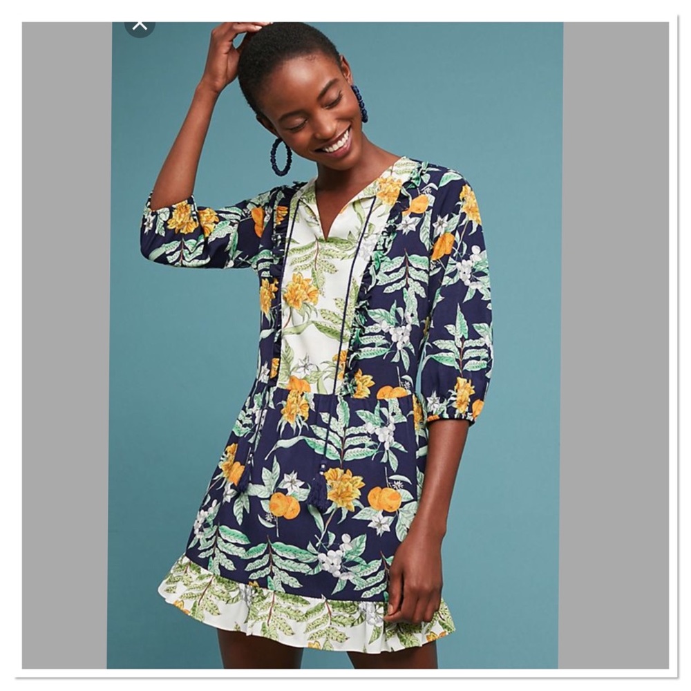 Anthropologie Lost+Wander Limon Tunic Dress size S